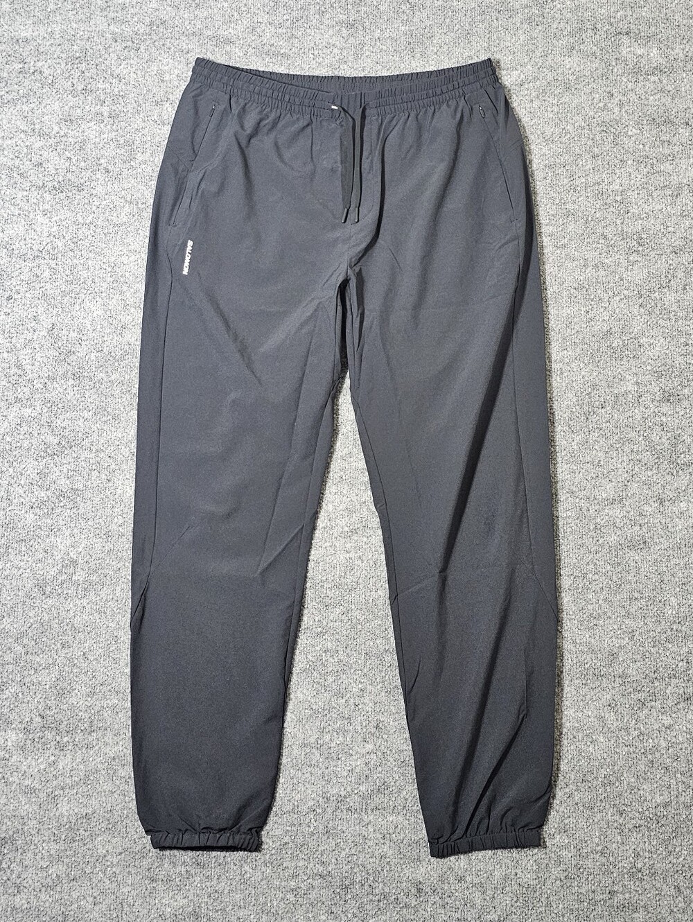Salomon Men's Shakeout Core Pants Size Large Deep Black Hiking Pull On